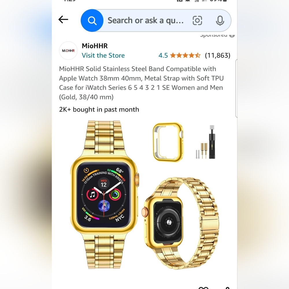 MioHHR smart watch band